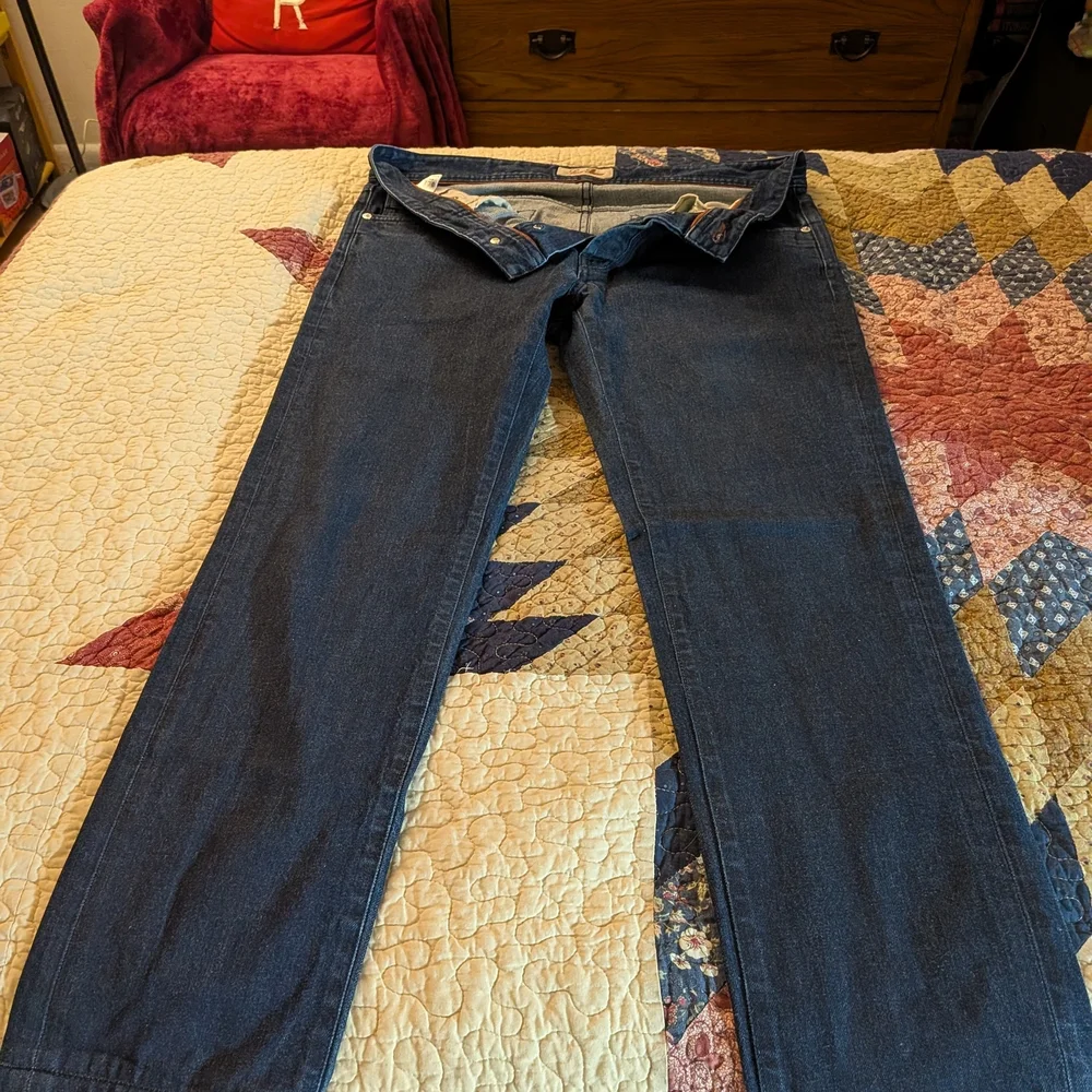 Loro Piana White and Orange Plaid Garment - Picture 2 of 13